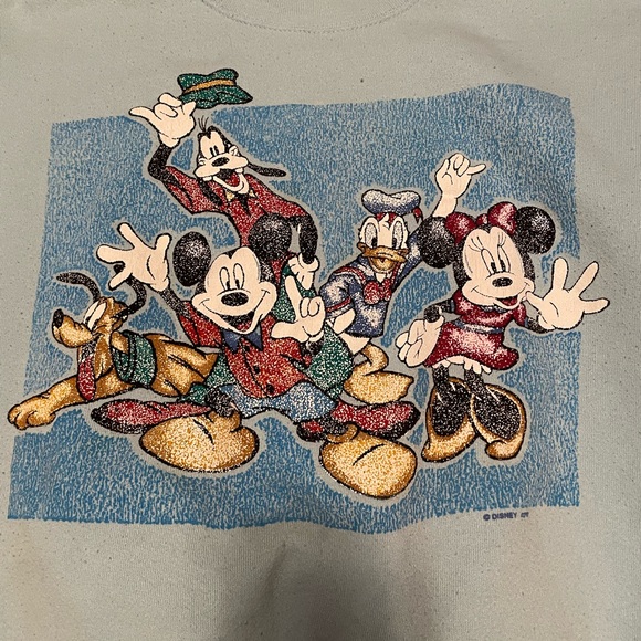 Vintage Mickey and Friends Sweatshirt - Picture 2 of 5